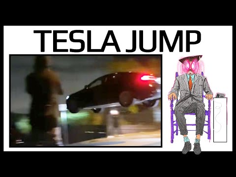 Why Did A Guy Jump A Tesla Over A Hill?