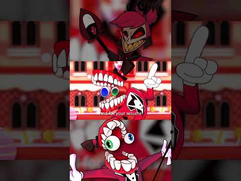 Caine vs Alastor - Amazing Digital Circus vs Hazbin Hotel - RAP BATTLE! #caine #alastor #hazbinhotel