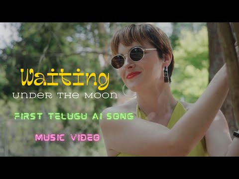 Waiting Under the Moon | First Telugu Song Composed with AI | AI-Generated Lyrics