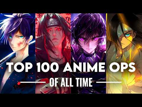 TOP 100 ANIME OPENINGS OF ALL TIME | UPDATED NOVEMBER 2024