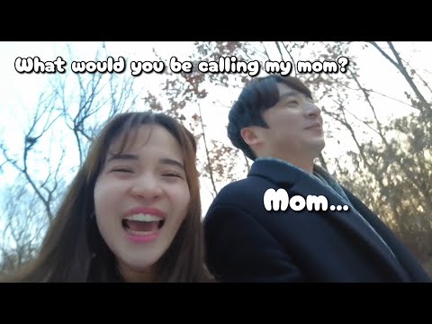 Korean suitor meets my mom