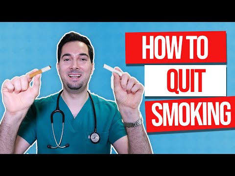 How To Quit Smoking Cigarettes And Stop | Pharmacist Explains