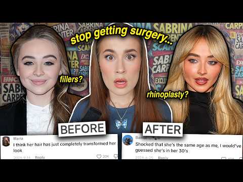 WHAT HAPPENED TO SABRINA CARPENTER'S FACE? (irreversible damage)