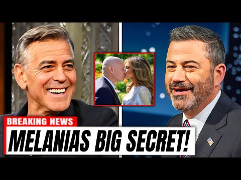 George Clooney & Jimmy Kimmel DESTROY Melania And Trump With ONE WORD Live ON AIR!