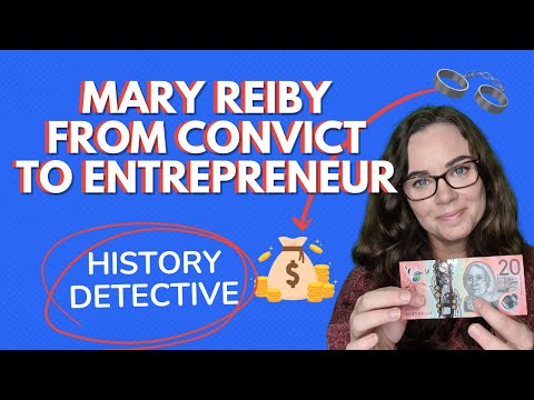 Who is on the $20? Mary Reiby: Convict to Entrepreneur