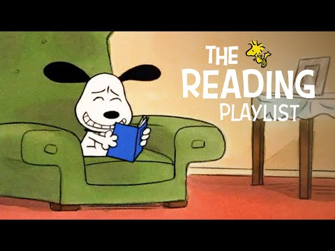 Music for Reading 📖 Snoopy chill with a Library Playlist