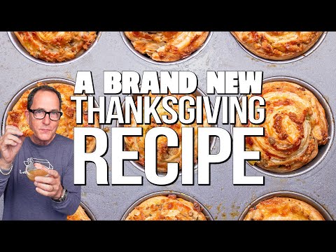 THE GREATEST STUFFING APPETIZER / SIDE DISH EVER | SAM THE COOKING GUY