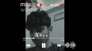 Yo Sahar(Remix)~ M-zee Trix ft.prajina Lyrics 🖤.    More experience 😊 use headphones 🎧.. feel it🖤