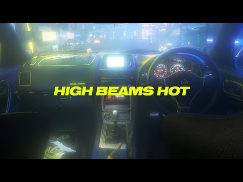 MANILA GREY - High Beams Hot (feat. azel north) (Lyric Video)