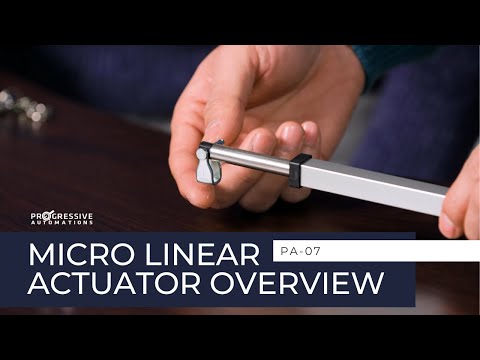 Micro Linear Actuator | PA-07 Product Overview | Progressive Automations