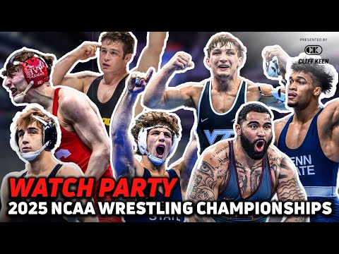 NCAA Wrestling Championships SESSION 2 -  Watch Party LIVE Now!