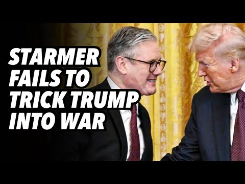 Starmer and Macron FAIL to trick Trump into war with Russia