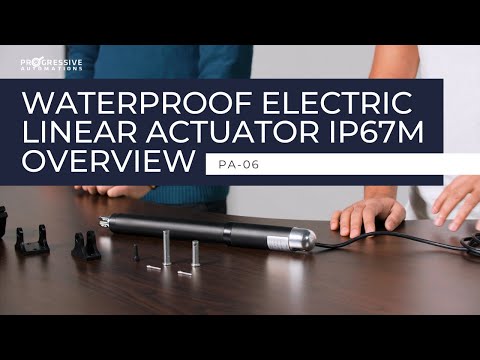 Waterproof Electric Linear Actuator | PA-06 Product Overview | Progressive Automations