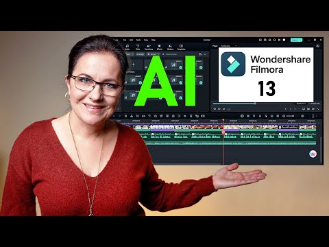 THE FUTURE OF AI VIDEO EDITING IS HERE! What's new in Wondershare Filmora 13?