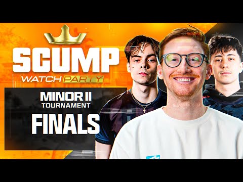 CDL MINOR TOURNAMENT II GRAND FINALS!! - SCUMP WATCH PARTY