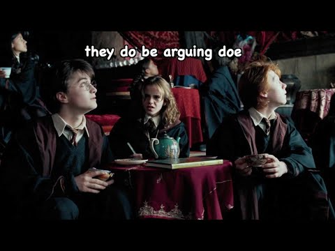 the golden trio arguing for 4 minutes straight