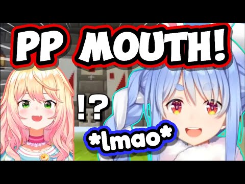 Pekora Reacts To PP Jokes And Bursts Out Laughing...【Hololive】