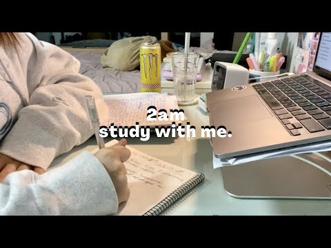 cramming for final exams // study with me, pen asmr, no music