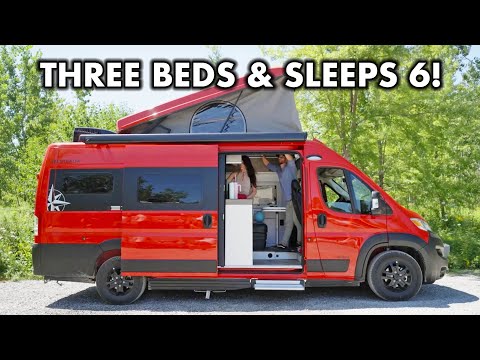 The Campervan that Sleeps 6 | Full-Tour Westfalia Wave Camper Van Tour