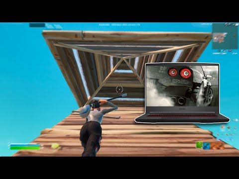 MSI GF63 FPS Test in Fortnite (Laptop)