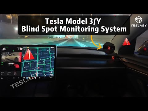 Upgrade your Tesla Model 3 /Y with this easy-to-install Blind Spot Monitoring Sensor! #tesla #modely