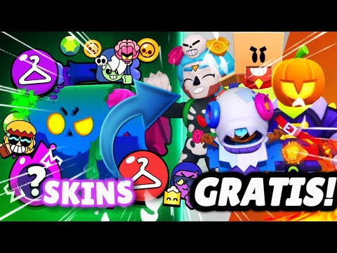 TODAS LAS SKINS QUE TE PUEDEN SALIR EN LA NECROCAJA!! #brawlstars #deadgame