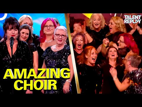 Inspiring Cancer Survivors Choir 's Golden Buzzer Performance!