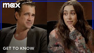 Colin Farrell & Cristin Milioti Get To Know | The Penguin | Max