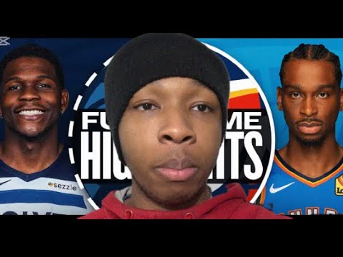 MY GOAT SHAI GETS BLOCKED BY ANTMAN 😡💔😢OKC VS TIMBERWOLVES REACTION