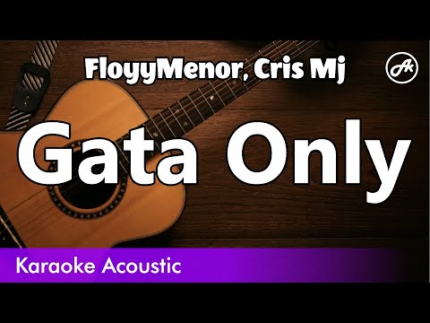 FloyyMenor, Cris Mj - Gata Only (acoustic karaoke)