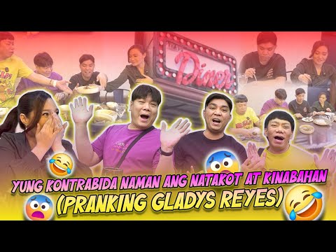 YUNG KONTRABIDA NAMAN ANG NATAKOT AT KINABAHAN (PRANKING GLADYS REYES) | BEKS BATTALION