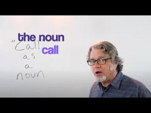 "call" as a noun