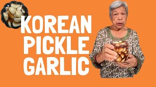 Korean Pickled Garlic 🧄 | Best garlic without the spicy hot taste