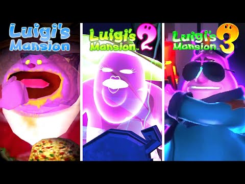 Evolution of Thick Ghosts in Luigi's Mansion (2001-2024)