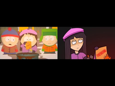 My South Park Reanimated Scenes vs Original