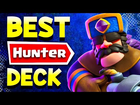 THE BEST HUNTER EVOLUTION DECK IN CLASH ROYALE