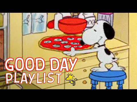 Good day Playlist 🎧 Snoopy Jazz Music to enjoy your day