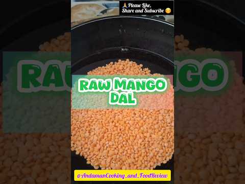 Raw Mango Dal #easy #tasty #cooking #recipe #mango #youtube #shorts #shortvideo  #yotubeshorts