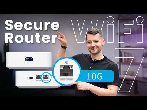 Ubiquiti Affordable WiFi 7 Mesh Router | UniFi Express 7 | UX7