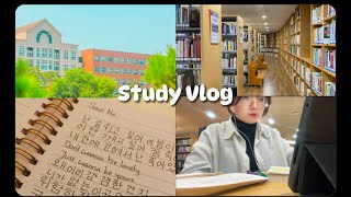 Study vlog|12 hours of study session☆|grammar: ▪︎N+대신 ▪︎V+ㄹ/을 까 하다#koreanlanguage #studyvlog #seoul