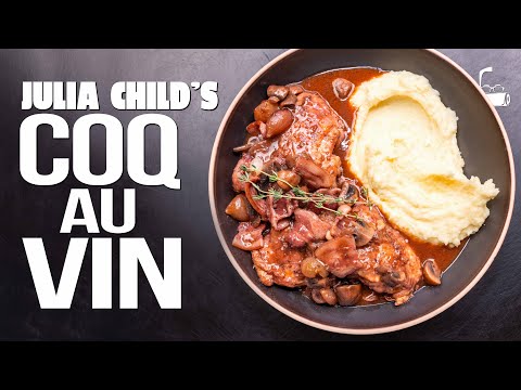 MAKING JULIA CHILD'S COQ AU VIN RECIPE (SHE IS THE REAL OG!) | SAM THE COOKING GUY