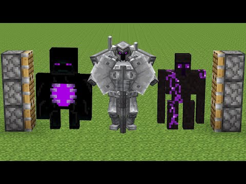 mutant ender warden + ferrous wroughtnaut + wither iron golem = ?