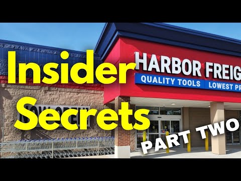 What They Don't Want You to Know! Part two of Insider Secrets and Tips to Shopping at Harbor Freight