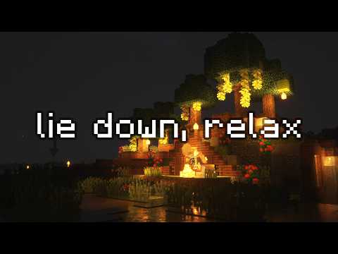 it's getting late, try to sleep... (minecraft music & rain sounds)