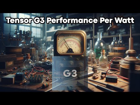 Google Tensor G3 Performance per Watt