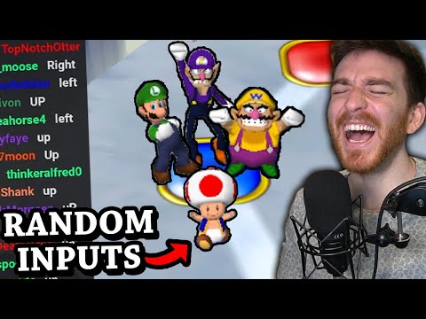 Can Twitch Chat actually beat RANDOM INPUTS in Mario Party?