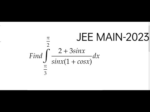 Definite Integral | 2 PYQ solved | JEE MAIN-2023