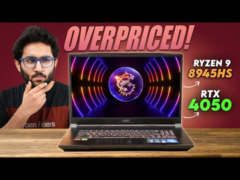 This Makes No Sense - MSI Katana A17 Gaming Laptop | Ryzen 9 8945HS RTX 4050