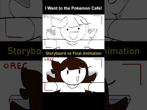 Storyboard vs Animation: The Pokemon Cafe! (shot 13)