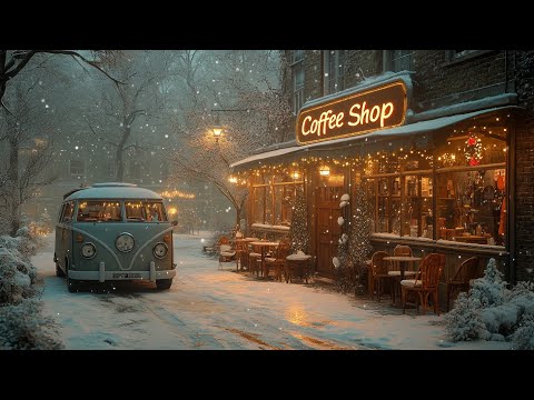 Cozy Jazz Night ~ Relaxing Winter Jazz Piano and Crackling Fireplace ~ Smooth Jazz Study Music ☕